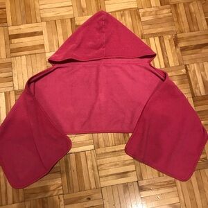 5/15$ Pink Swim Cape with Hood​